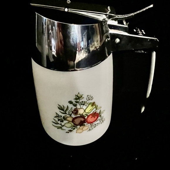 Vintage White Ceramic Kitchen Set with Fruit Design - Picture 6 of 10